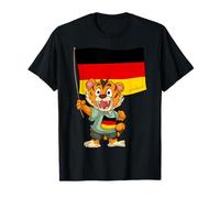 Alemania Tiger/Deutscher Fan Camiseta