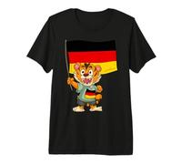 Alemania Tiger/Deutscher Fan Camiseta Premium