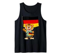 Alemania Tiger/Deutscher Fan Camiseta sin Mangas