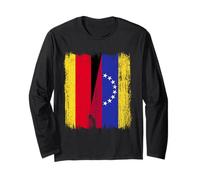 Alemania Venezuela Media Bandera Alemana Venezolana Jersey Manga Larga