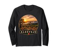 Alentejo Portugal Vintage Viajes Puesta de Sol Vistas Manga Larga
