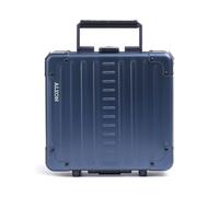 Aleon Classic 10 Diversity Maletin de maquillaje azul oscuro, aluminio, 26 x 25 x 11cm