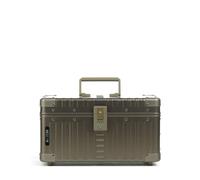 Aleon Classic 15 Maletin de maquillaje bronce, aluminio, 39 x 26 x 23cm