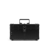 Aleon Classic 15 Maletin de maquillaje negro, aluminio, 39 x 26 x 23cm