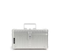 Aleon Classic 15 Maletin de maquillaje plata, aluminio, 39 x 26 x 23cm