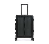 Aleon Classic 21 Domestic front flap Maleta con 4 ruedas negro, aluminio, 39 x 53 x 24cm