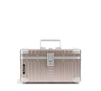 Aleon Fortis 15 Maletin de maquillaje oro rosá, aluminio, 39 x 26 x 23cm