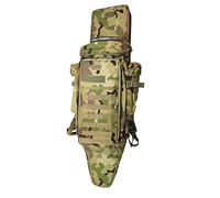 Alephnull Bolsa de Pistola Retractable Telescopic Gun Bag Tactical Gun Case Double Rifle Case Perfect for Rifle Pistol Storage and Transportation Outdoor (CP)