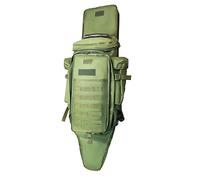 Alephnull Bolsa de Pistola Retractable Telescopic Gun Bag Tactical Gun Case Double Rifle Case Perfect for Rifle Pistol Storage and Transportation Outdoor (Verde)
