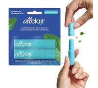 aler - Alivio natural para las náuseas - No medicado, sin somnolencia, sin medicamentos, esencial para viajes, mareos por movimiento, náuseas matutinas, uso en cualquier momento, 2 inhaladores