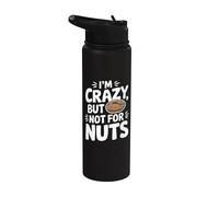 Alergia a las nueces Intolerancia a las nueces: estoy loco, pero no por las Stainless Steel Insulated Water Bottle