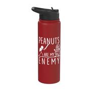 Alergia a los frutos secos Alergia a los frutos secos Alergia Stainless Steel Insulated Water Bottle