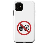 Alergia a los Frutos Secos sin nueces Carcasa para iPhone 11