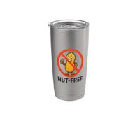 Alergia a los frutos secos sin nueces Vaso térmico de acero inoxidable de doble pared