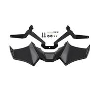 Aleron aerodinámico Compatible con Yamaha MT07 SP MT 07 202-2024 Sport Downforce Naked Spoilers Delanteros Deflector de ala aerodinámico(Black)