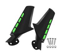 Aleron aerodinámico Compatible con ZX10R ZX6R 2016-2025 NINJA400 2018-2025 Espejo retrovisor Lateral alerón Winglets carenado Trasero(Bright Green)