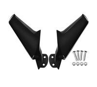 Aleron aerodinámico Compatible con ZX10R ZX6R 2016-2025 NINJA400 2018-2025 Espejo retrovisor Lateral alerón Winglets carenado Trasero(Matte Black)
