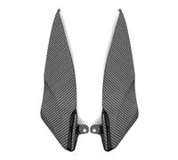 alerón aerodinámico Motocicleta Decoración carenado Protector Cubierta Lateral Tanque Gasolina de plástico ABS Negro para Motocicleta para para YZF-R1 YZF R1 2007-2008