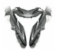 Alerón Aerodinámico Motocicleta para Ninja300 EX300 2013 2014 2015 2016 2017 Panel De Carenado Lateral del Asiento Trasero Color Fibra Carbono Accesorios Motocicleta