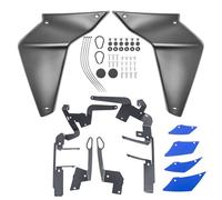 Aleron aerodinámico Panel Deflector de ala para alerones Laterales Desnudos compatibles con Yamaha MT09 MT 09 SP Sport Downforce(Matt Black-Blue)