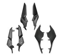 Alerón Aerodinámico para CB650R CBR650R CB 650R CBR650 R 2019-2020 Kit Carrocería Inyección Carenado Sin Pintar Cubierta Panel Lateral Asiento Trasero ABS Winglets(BCD-Unpainted)