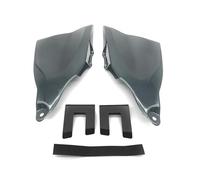 Alerón Aerodinámico para MT-09 para MT09 FZ 09 2021 2022 2023 Marco Asiento Cubierta Lateral ABS Panel Moldura Protector Carenado Accesorios Motocicleta Winglets(Dark Grey)
