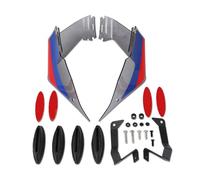 Alerón Aerodinámico Para S1000RR 2019-2024 Deflector Aire Aerodinámico Para Carenado Delantero Motocicleta Alerones Para Moto(Grey)