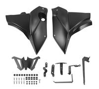 Aleron aerodinámico Protector de chasis Compatible con Yamaha MT07 FZ07 MT07 2021-2024, Cubierta Protectora, alerón del Motor, Panel Inferior del carenado(Black)
