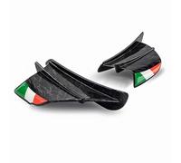 Alerón Aerodinámico Universal Para Motocicleta 2 Unidades Con Adhesivo Para Kawasaki(Type E)