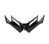 Alerón aerodinámico Winglet de carenado Delantero de Motocicleta para Nmax125 Nmax155 2020-2022 300250 EX300 2013-2017 El alerón Winglet Delantero de plástico ABS Mejora la (Black)