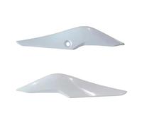 Alerón Aerodinámico Winglets Asiento Motocicleta Panel Lateral Inferior Carenado Trasero Cubierta para CBR250R 2011 2012 2013 2014(Unpainted)