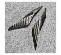 Alerón Aerodinámico Winglets Panel Cubierta Carenado Lateral Asiento Trasero Motocicleta para MT-10 para MT 10 para MT10 para FZ-10 para FZ10 2016-2021.(Carbon Fiber Coating)