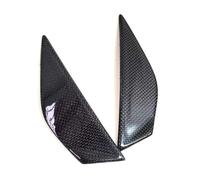 Alerón ala Motocicleta Cubierta de Espejo retrovisor Fibra Carbono Motocicleta para Ducati para Panigale V2 V4 V4S 2018-2023 2024 carenado Delantero(Carbon)