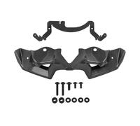 Alerón ala Motocicleta para Kawasaki para Z900 para Z 900 2020 2021 2022 2023 2024 Motocicleta Downforce Naked Alerón Delantero Winglets Deflector ala Aerodinámico(Plaid Pattern)