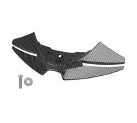 Alerón ala Motocicleta para MT-07 para MT07 para MT 07 2025 Alerón Delantero de Motocicleta Carga aerodinámica Winglets Desnudos Deflector de carenado(Carbon Fiber Pattern)
