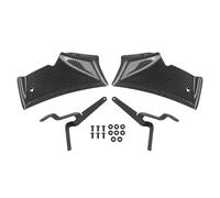 Alerón ala Motocicleta para MT-10 para MT10 para MT 10 2022 2023 2024 2025 Cubierta de carenado Delantero de Motocicleta Winglets(Carbon Fiber Pattern)