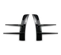 AleróN AutomóVil Delantero Trasero Parachoques Lateral Ventilación Aire Divisor Spoiler Canard Coche Ventilación Lateral Embellecedor Splitter alerón Trasero del Coche(Carbón)