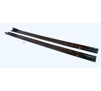 AleróN AutomóVil Faldón Lateral Universal Coche 8 Uds Divisores Winglet Alerón Lateral para Lexus para IS200T para IS250 para IS350 alerón Trasero del Coche(Negro Brillante)
