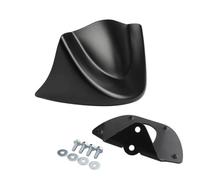 Alerón Barbilla Delantero para Dyna 2006-2017 para Low Rider para Street para Bob para Fat para para Fxd Air Dam Carenado Guardabarros Inferior Motocicleta Alerones Decoración(Negro Mate)
