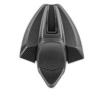 Alerón carrocería Cubierta De Colín para Asiento Trasero De Motocicleta para Aprilia RS-457 RS 457 RS457 2024, Cubierta De Asiento Trasero para Pasajero Joroba Asiento Individual(Carbón)