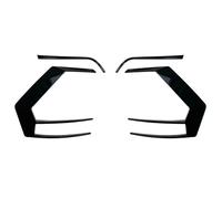 Alerón Coche 1 Par para VW para Golf 7 7.5 MK7 MK7.5 GTI R GTD R400 2012-2020 Alerón Luz Trasera Moldura Luz Freno Divisor Parachoques Trasero Canard(A)