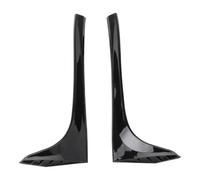 Alerón Coche Alerón Trasero ABS Negro para Ventana Lateral Maletero Divisor Accesorios 2 Unidades para VW para Golf 7 7.5 MK7 MK7.5 2014 2015 2016 2017 2018(Bright Black)