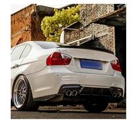Alerón Coche Alerón Trasero Estilo MP para Serie 3 E90 318i 320i 325i 2005-2012, Tapa del Maletero, Alerón Trasero Tipo Cola De Pato Coche Spoiler(Carbon Look)