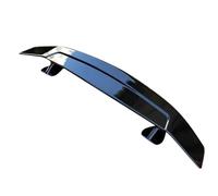 Alerón Coche Alerón Trasero para Mazda, Universal, 5D, De Fibra De Carbono, para Reinstalar La Tapa del Maletero. Coche Spoiler(A-Bright Black)