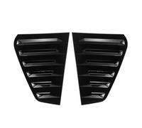 Alerón Coche Embellecedor 2 Piezas para Persiana Trasera Coche, Rejilla Ventilación Lateral para Golf 7, para Golf 7.5 MK7/7.5, para GTI, para GTD R (2014-2019) Difusor Parachoques(Glossy Black)
