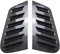 Alerón coche Juego de 2 alerones traseros para VW para Polo 9N (2001-2009)(Carbon Fiber texture)