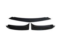 Alerón Coche Kit De Alerón De Carrocería Negro Brillante para Seat para Leon Mk3 Cupra/FR 2012 2013 2014 2015 2016 ABS Parachoques Delantero De Coche Parachoques Delantero Spoiler(Negro Brillante)