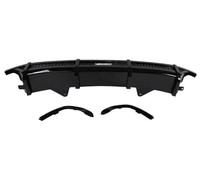 Alerón Coche Kit De Difusor De Parachoques Trasero Negro, Alerón, Divisor Y Tubo De Escape con Silenciador para Accord 10.ª Generación 2018-2019 Alerón Trasero