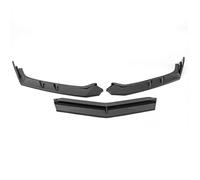 Alerón Cuerpo Canard 3 Piezas Alerón Parachoques Delantero Divisor Aleta Accesorios Decorativos Exteriores Coche Compatible Con Chevrolet Para Corvette C8 Z51 2020-2024(Carbon Fiber Look)