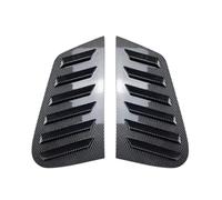 Alerón Cuerpo Canard Alerón Trasero Rejilla Ventilación Trasera Cubierta Aleta Lateral Triangular Accesorios Carrocería Compatible Con VW Para Golf 4 Para MK4 1997-2006(Carbon Fibre)